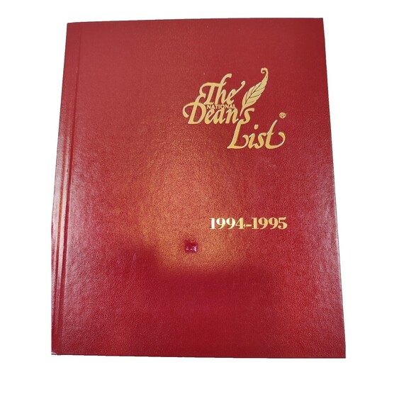 The Dean’s List 1994-1995 18th Edition Vol I Educational Communications Inc - Picture 1 of 10